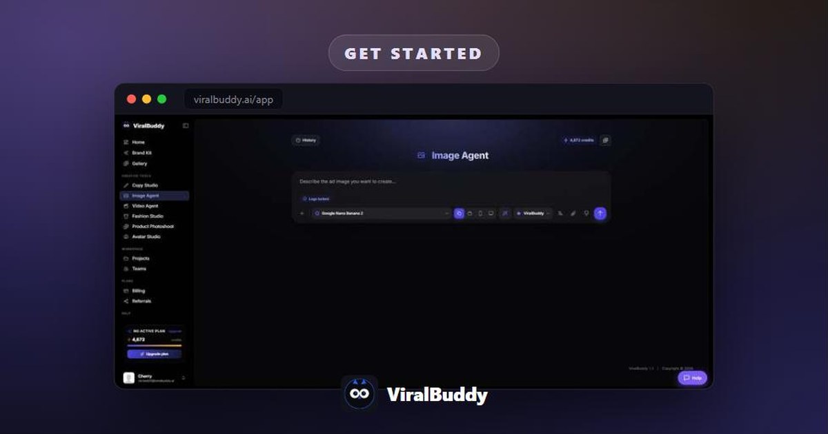 How to Create Your First Ad with Viral Buddy (End-to-End)